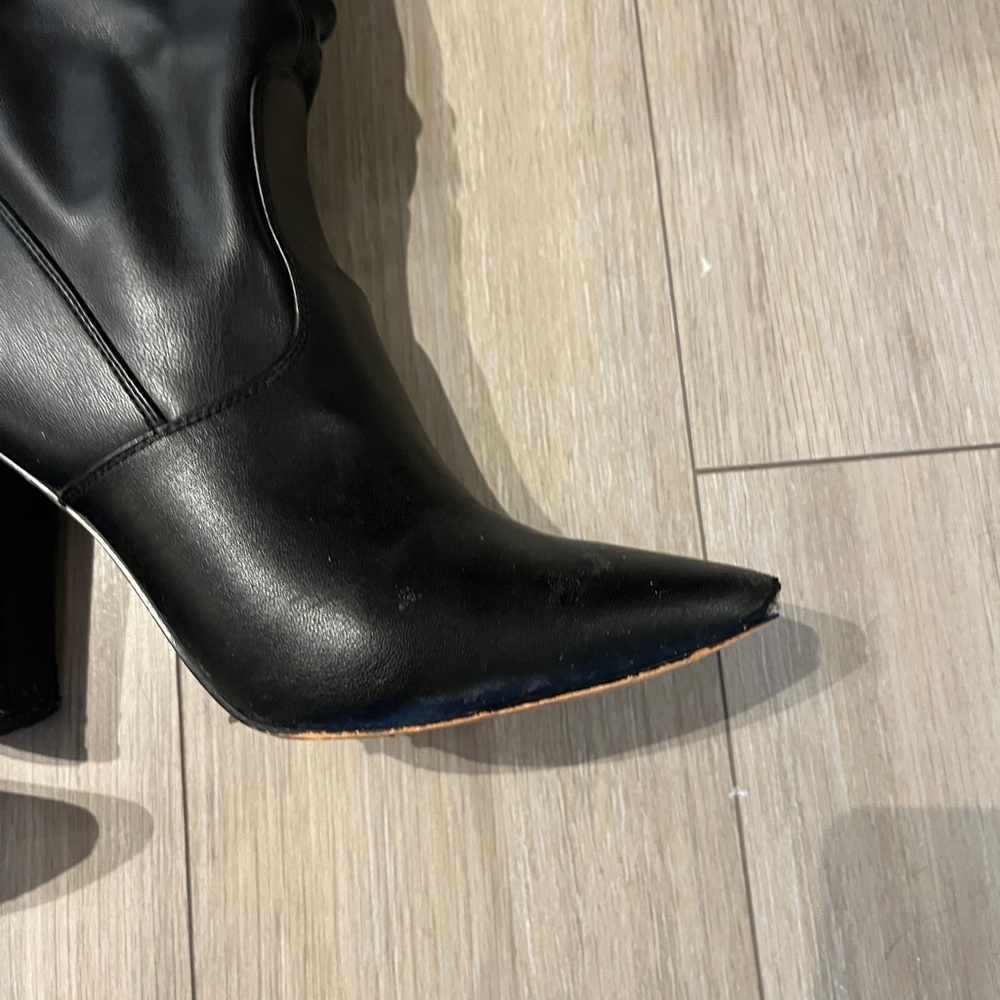 Marc Fisher Garalyn Pointed Toe Over the Knee Boot - Picture 4 of 9